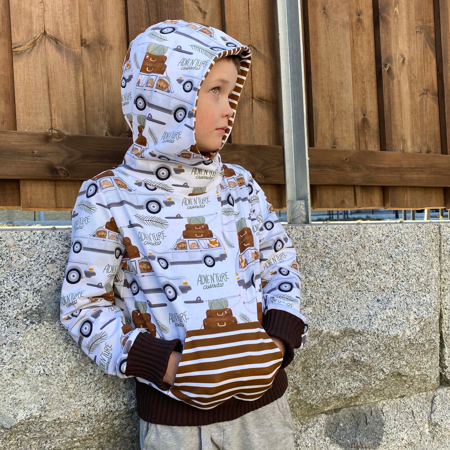 Ida Victoria: Kiddie Hoodie – lang & kort genser til barn (92-170)