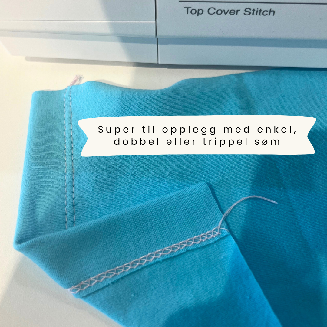 KAMPANJE! Coverstitch Janome Cover Pro 3000P - SPAR 4000 KR - Lillifixshop Janome