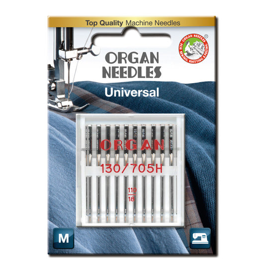 Organ Universal nål #110 - 10 stk