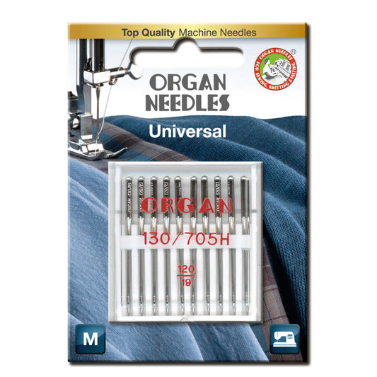 Organ Universal nål #120 - 10 stk