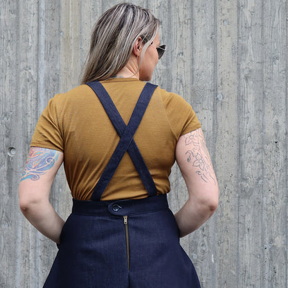 Ida Victoria: Pan Pinafore & skjørt (XXS-4XL)