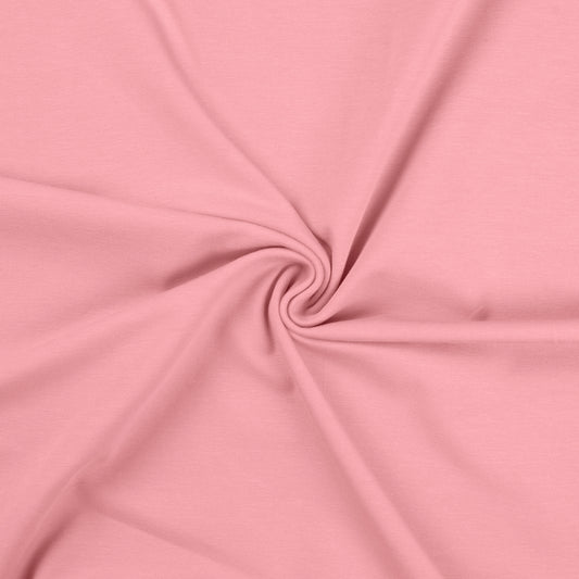Bomullsjersey Babyrosa