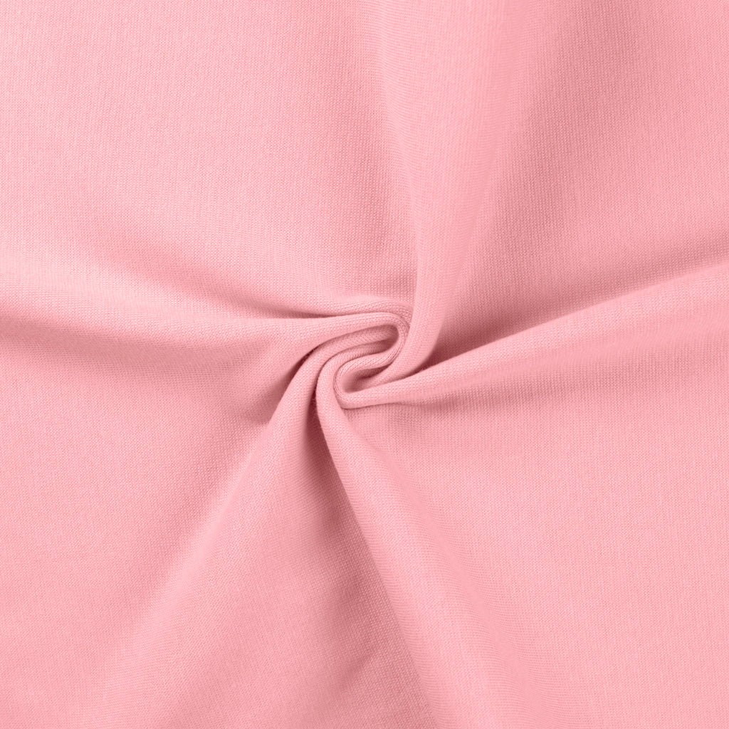 Ribb rundstrikket Babyrosa