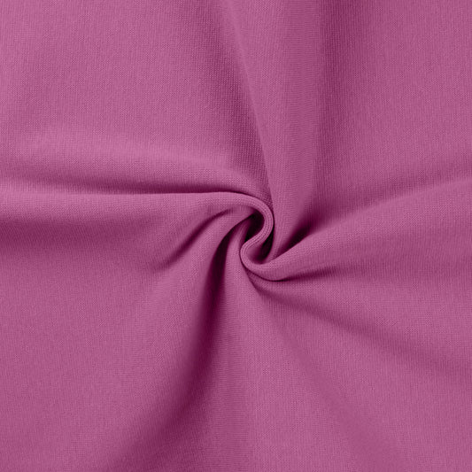 Ribb rundstrikket Lilla Violet