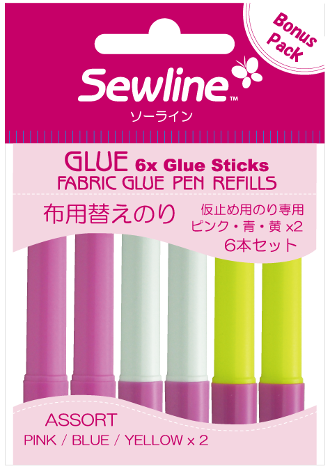 Refill Sewline limpenn (rosa,blå,gul) - Lillifixshop Sewline