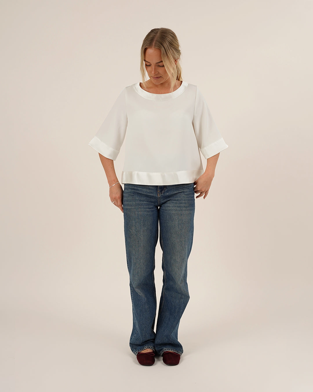 Symønster Silke Bluse Dame (Str 30-54) - Wardrobe by me