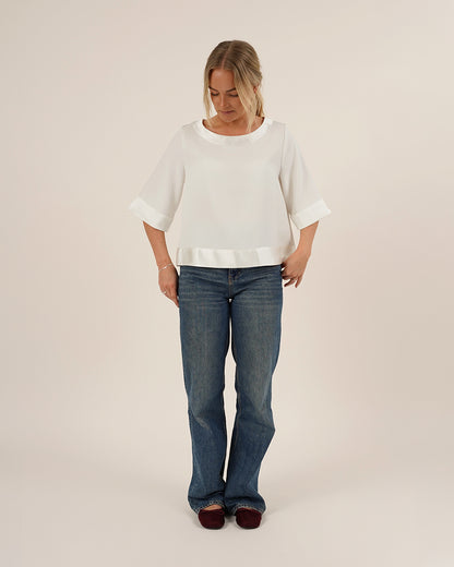 Symønster Silke Bluse Dame (Str 30-54) - Wardrobe by me