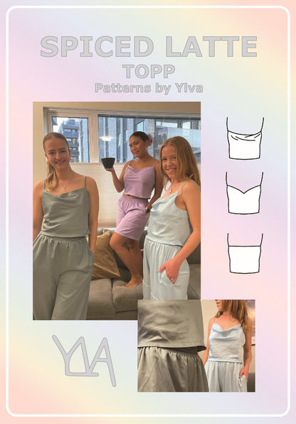 Patterns by Ylva - Spiced Latte Topp (Str 30-60)