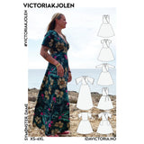 Ida Victoria: Victoriakjolen (XS-4XL) papirmønster