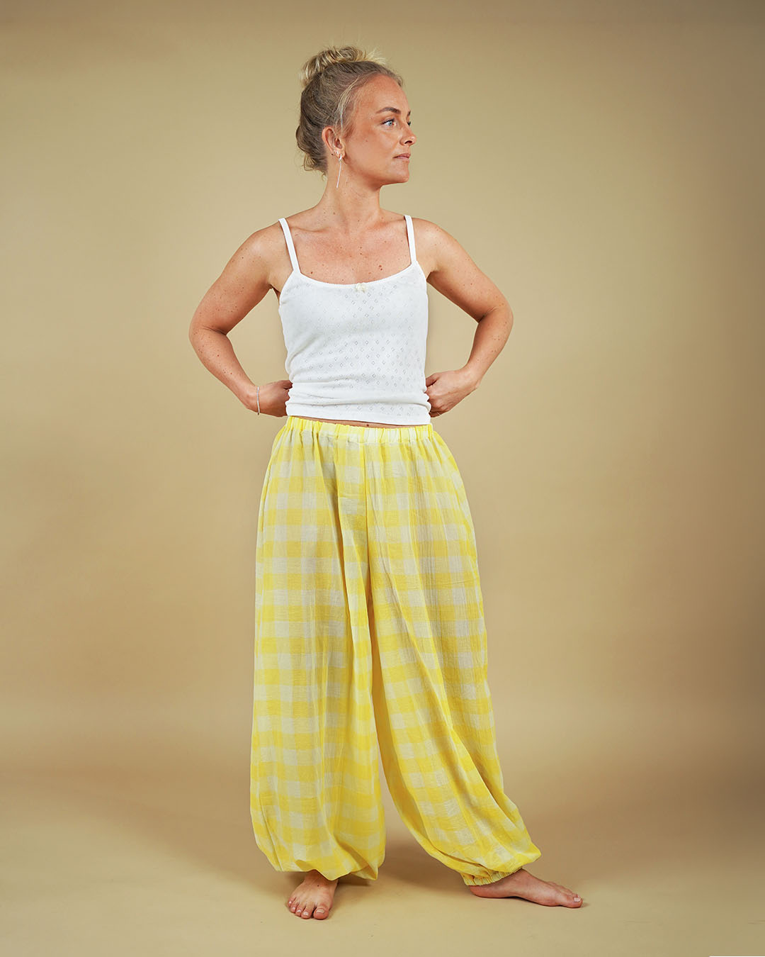 Symønster Bubble Bukse Dame (Str S-3XL) - Wardrobe by me