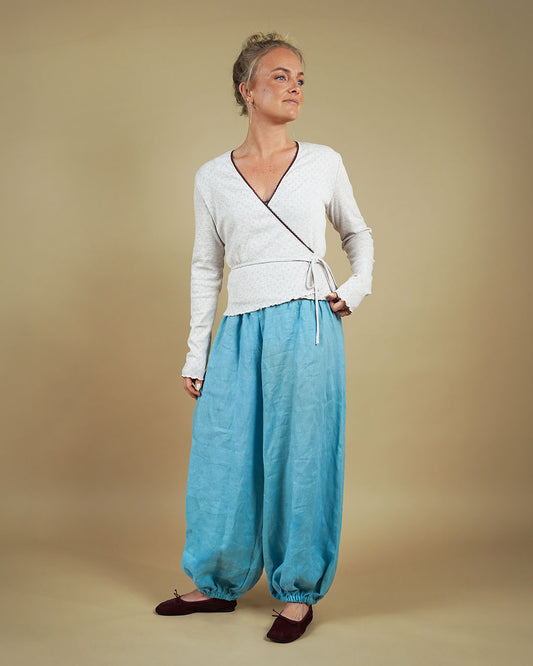 Symønster Wrap Bluse Dame (Str 30-54) - Wardrobe by me