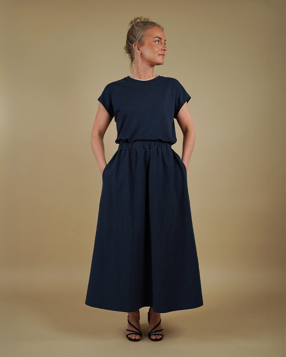 Symønster Easy T-skjorte Dame (Str 2XS-4XL) - Wardrobe by me
