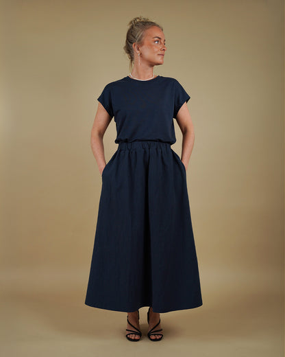 Symønster Easy T-skjorte Dame (Str 2XS-4XL) - Wardrobe by me