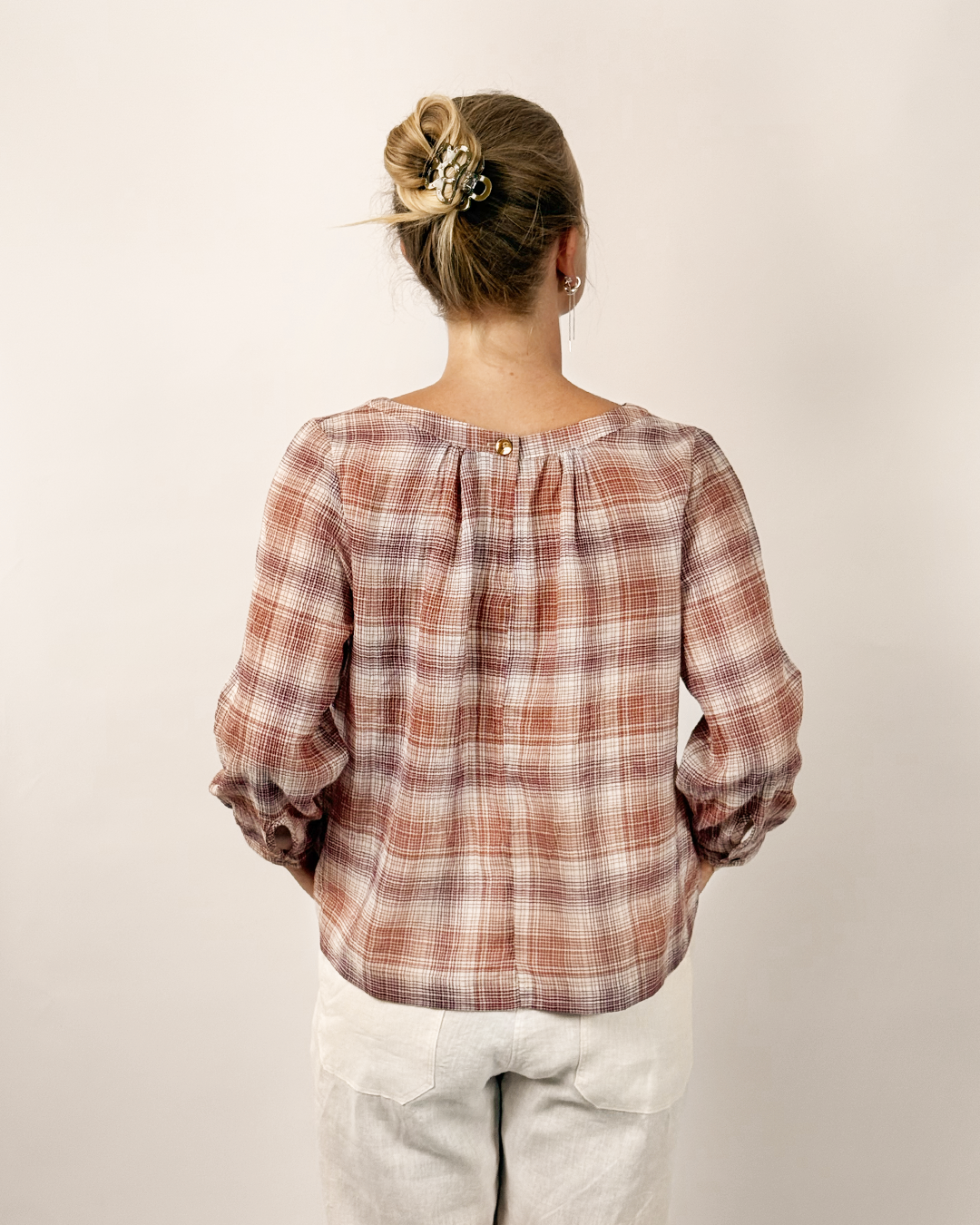 Symønster Esther Bluse Dame (Str 30-54) - Wardrobe by me