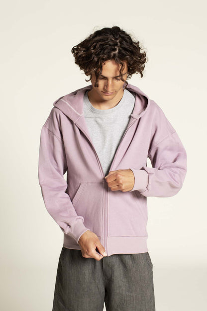 Symønster Ziggy Zipper Hettegenser Unisex (Str 2XS-4XL) - Wardrobe by me
