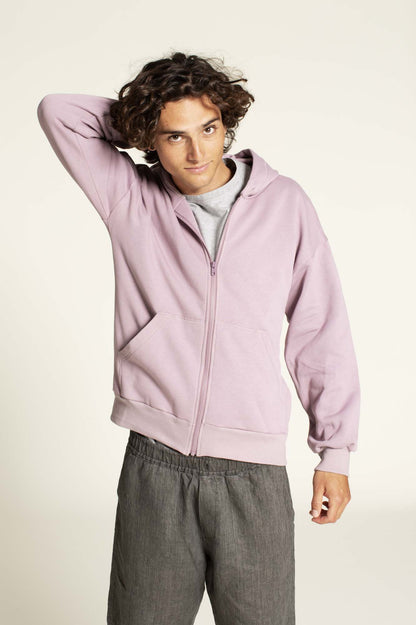 Symønster Ziggy Zipper Hettegenser Unisex (Str 2XS-4XL) - Wardrobe by me