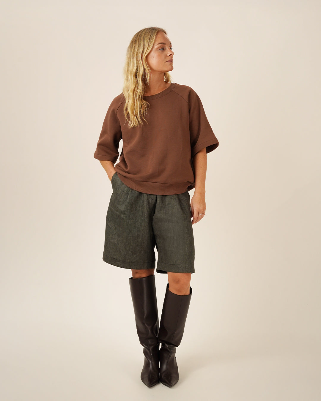 Symønster Boxy Raglan Genser Dame (Str 30-54) - Wardrobe by me