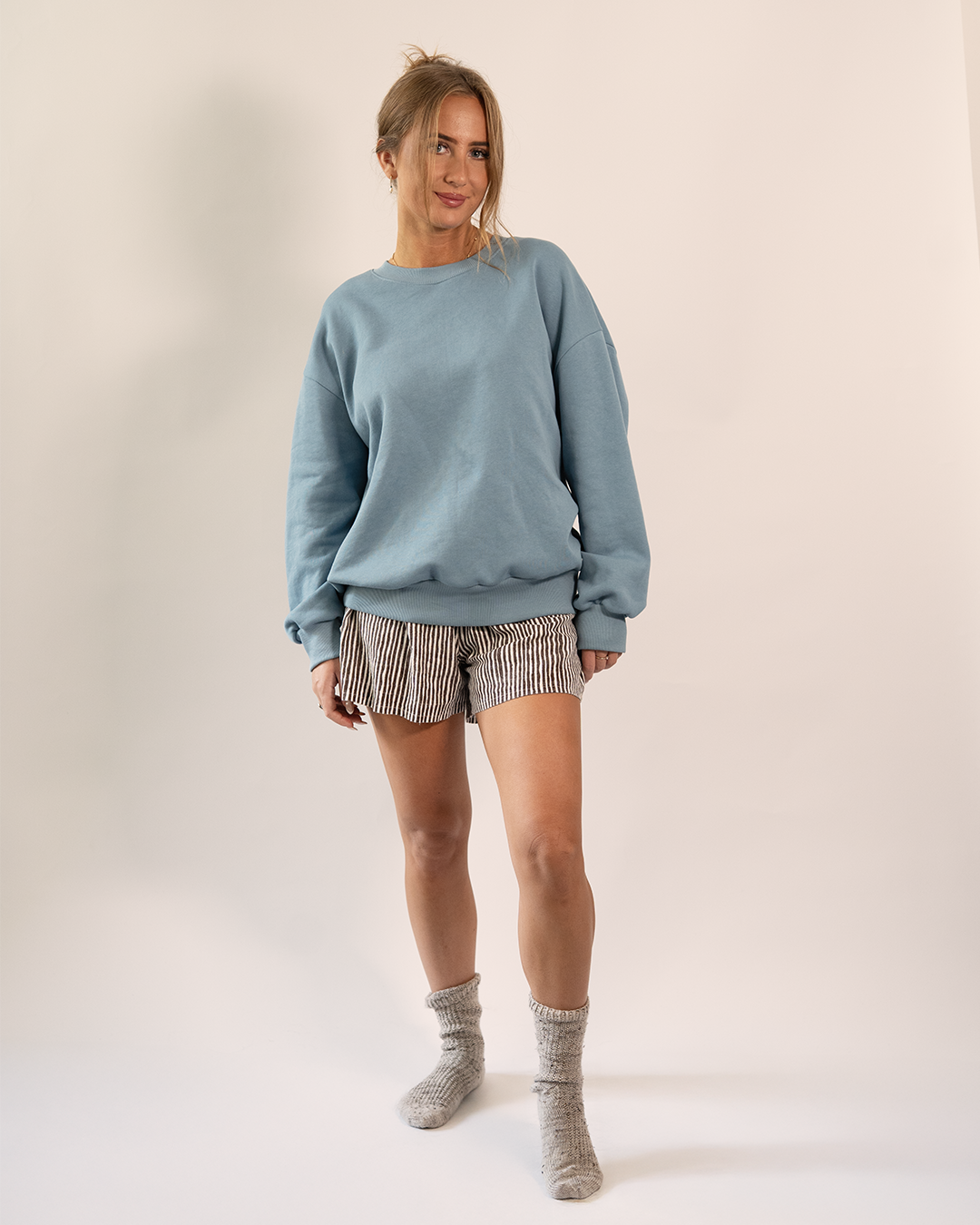 Symønster Boyfriend Genser Unisex (Str 2XS-4XL) - Wardrobe by me