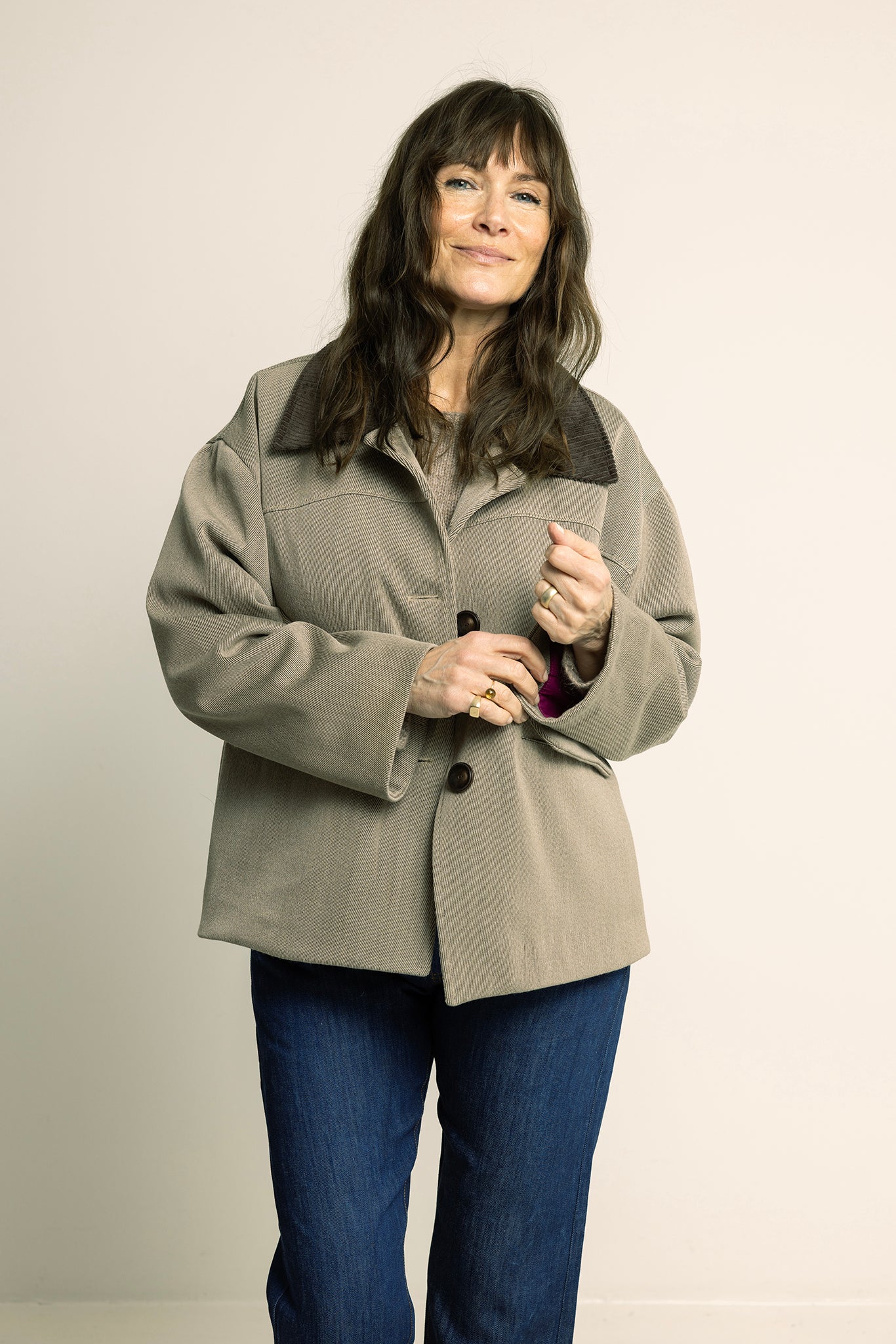 Symønster Car Coat Dame (Str 2XS-4XL) - Wardrobe by me
