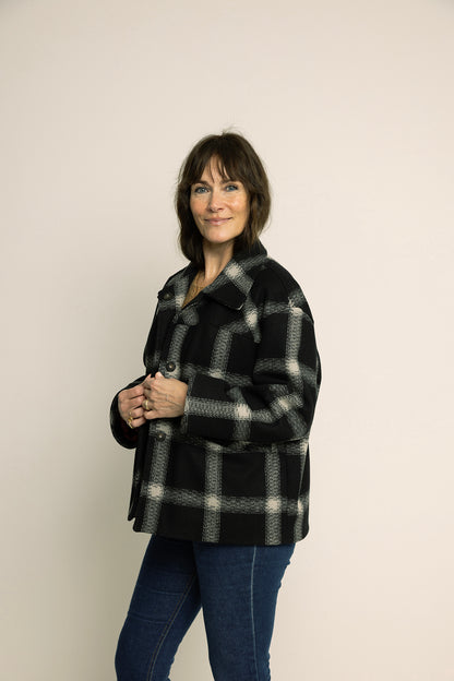 Symønster Car Coat Dame (Str 2XS-4XL) - Wardrobe by me