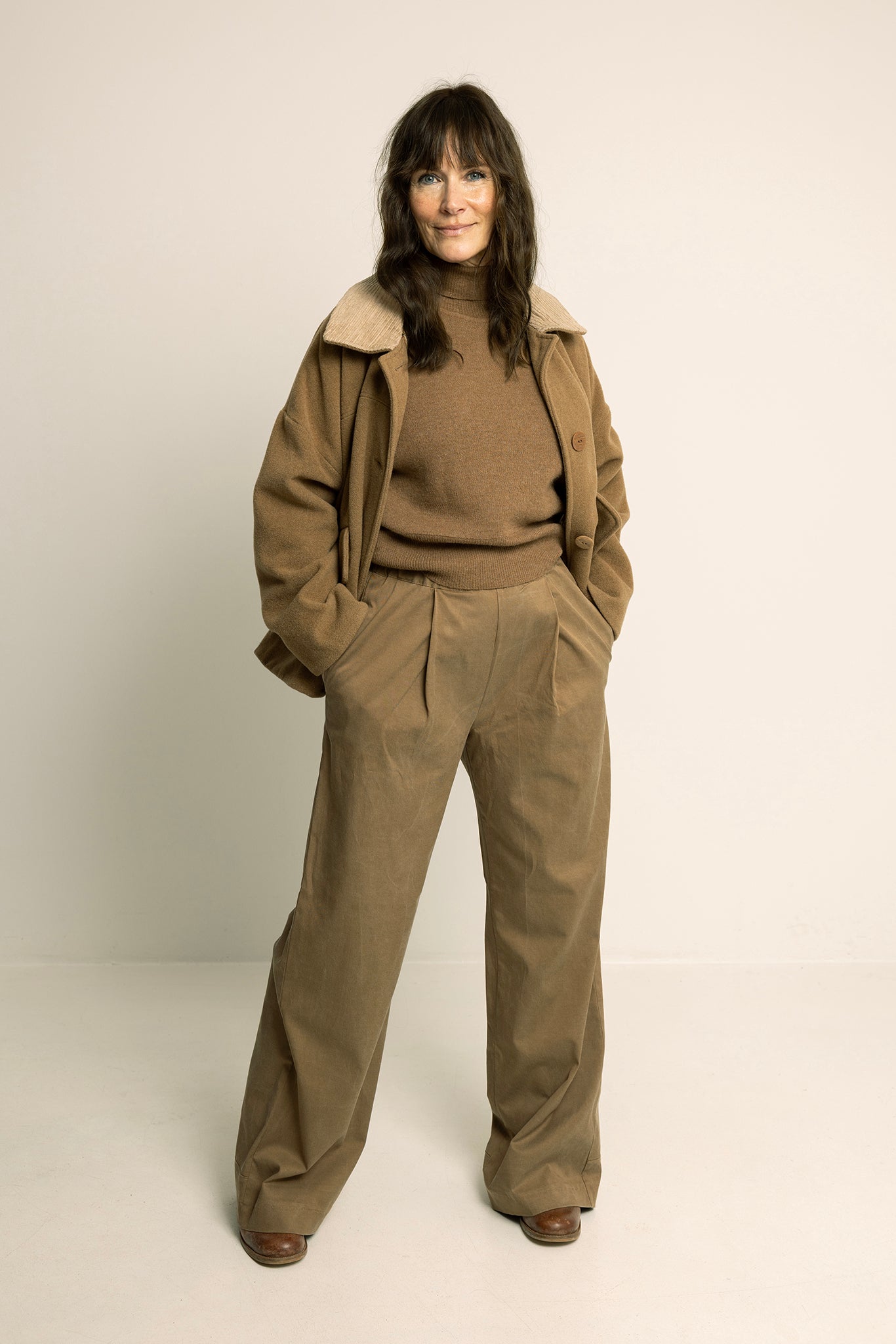 Symønster Car Coat Dame (Str 2XS-4XL) - Wardrobe by me