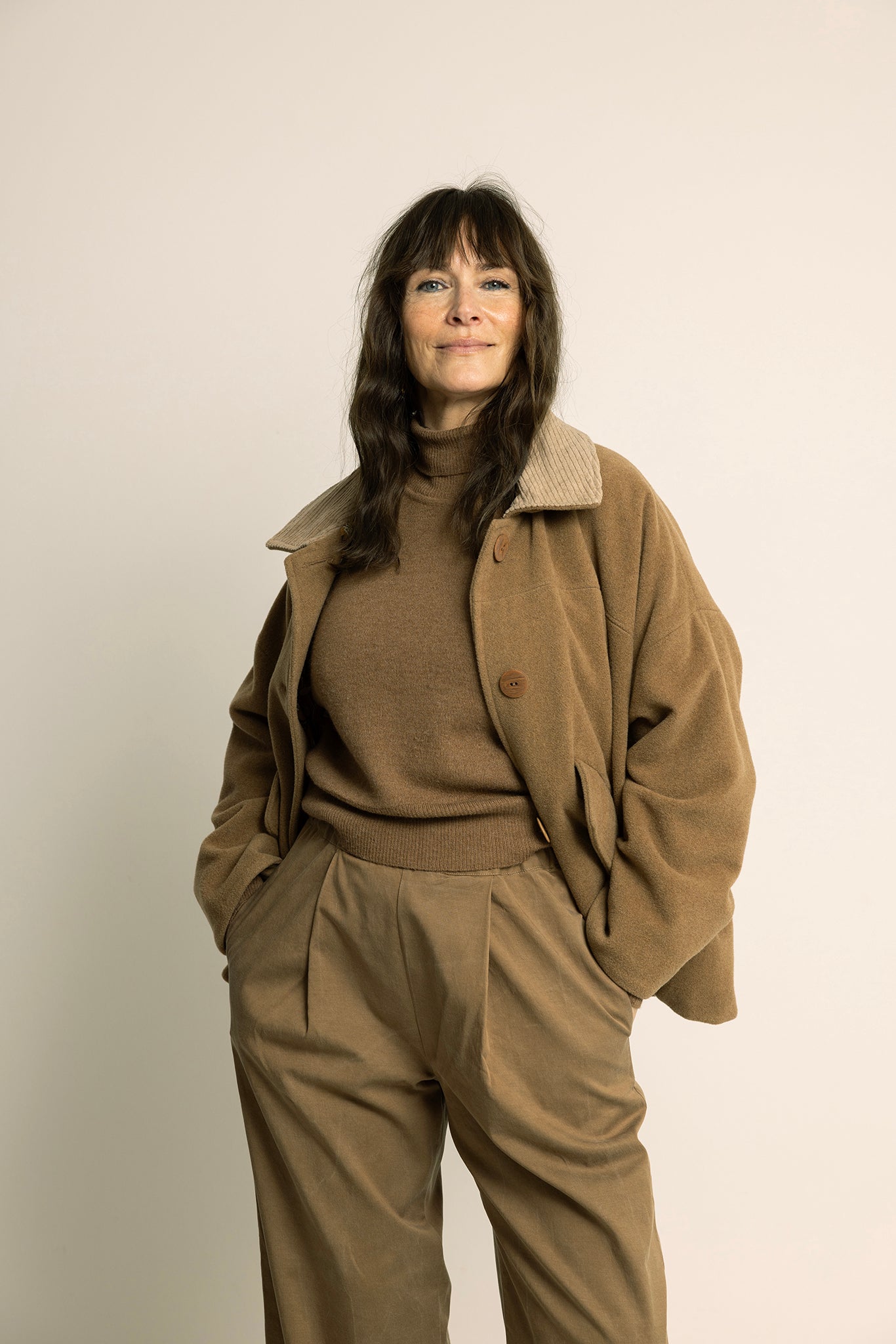 Symønster Car Coat Dame (Str 2XS-4XL) - Wardrobe by me
