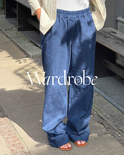 Symønster High Waist Bukse Dame (Str 30-54) - Wardrobe by me