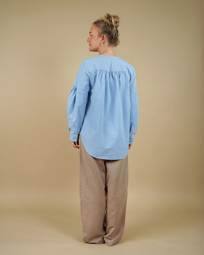 Symønster Puff Skjorte Dame (Str 30-54) - Wardrobe by me