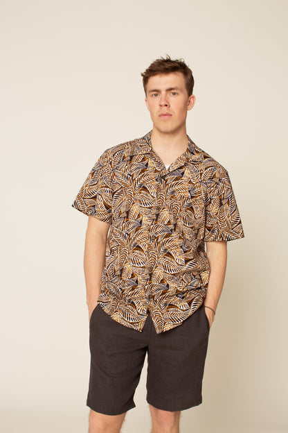 Symønster Tropical Skjorte Herre (Str 2XS-4XL) - Wardrobe by me