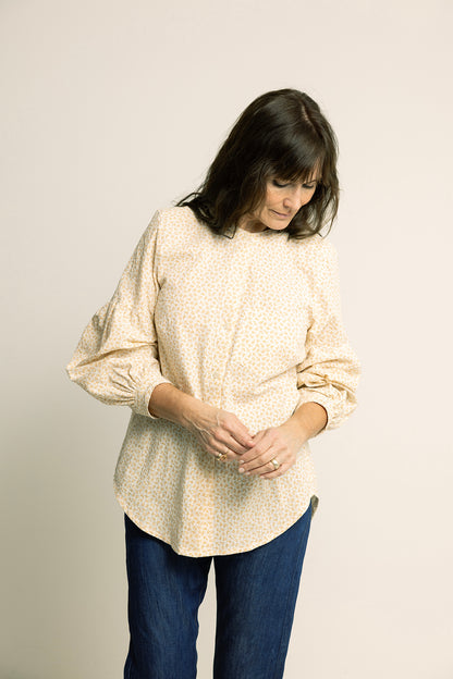 Symønster Puff Skjorte Dame (Str 30-54) - Wardrobe by me