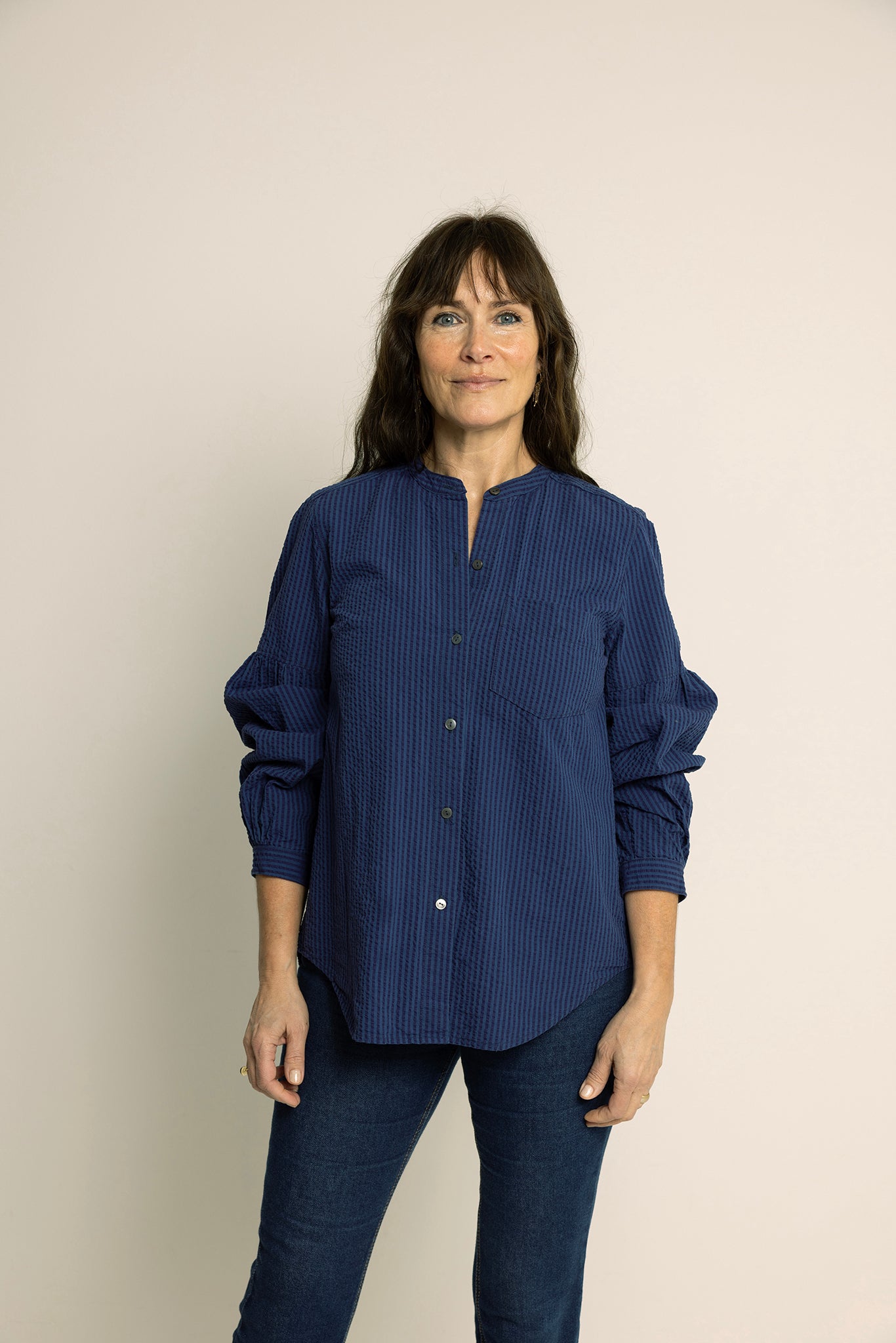 Symønster Puff Skjorte Dame (Str 30-54) - Wardrobe by me