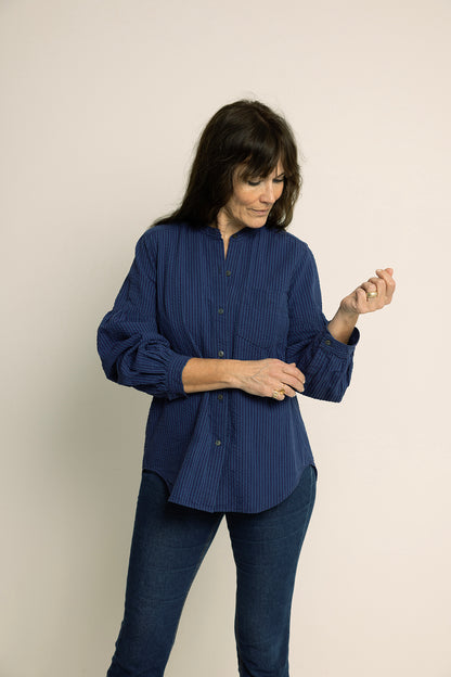 Symønster Puff Skjorte Dame (Str 30-54) - Wardrobe by me