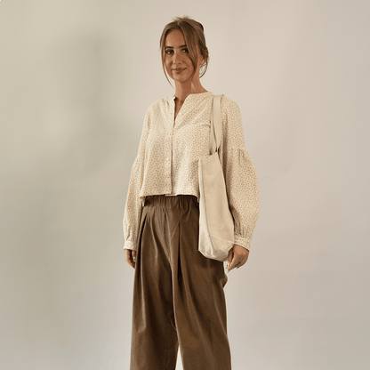 Symønster Puff Skjorte Dame (Str 30-54) - Wardrobe by me