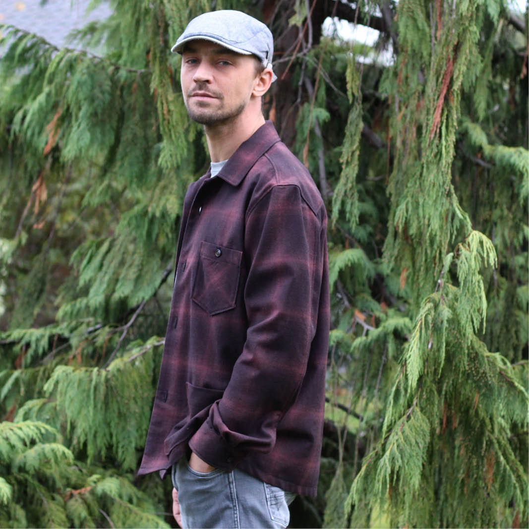 Symønster Overshirt Jakke Herre (Str 2XS-4XL) - Wardrobe by me