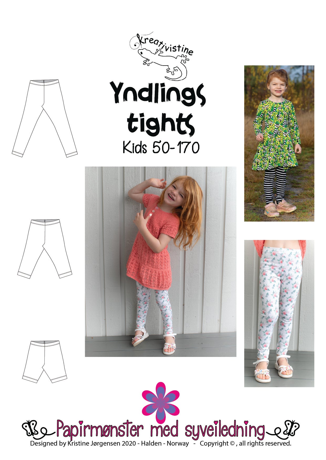 (Kommer snart) Kreativistine: Yndlings Tight Barn (Str 50-170)