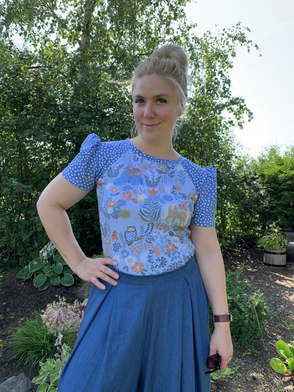 Ida Victoria: Raglan med & uten puff (XS-4XL)