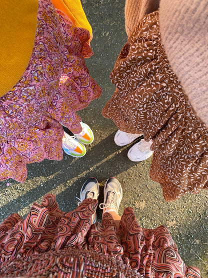 Patterns by Ylva - Baby Waves Skjørt (Str 30-60)