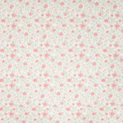Ribbjersey små rosa blomster