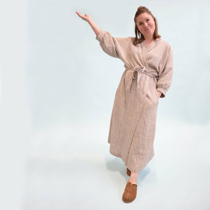 Ida Victoria: Måne Morgenkåpe (Barn 92-158 + voksen XS – 4XL)