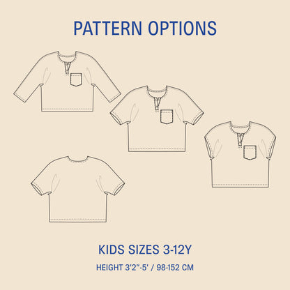 Una Skjorte Barn (Str 3-12 år) - Wardrobe by me