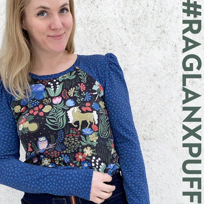 Ida Victoria: Raglan med & uten puff (XS-4XL)