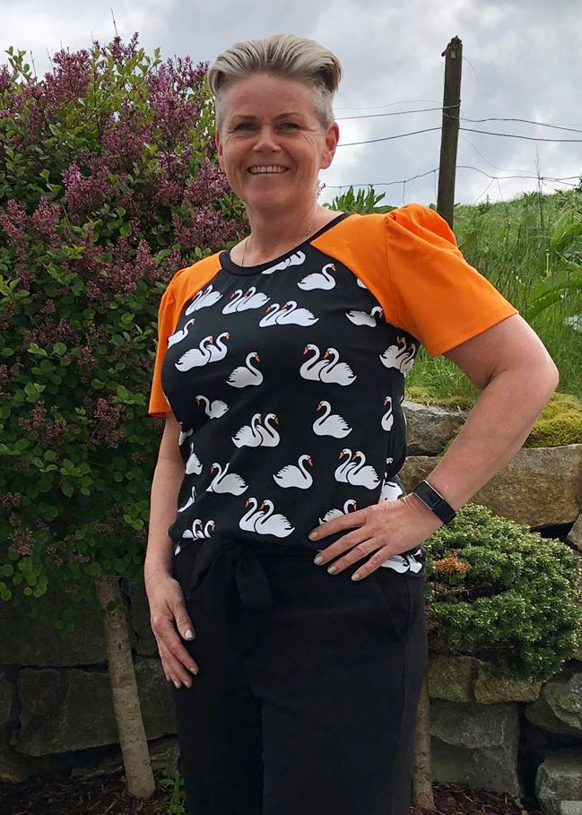 Ida Victoria: Raglan med & uten puff (XS-4XL)