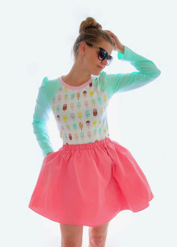 Ida Victoria: Raglan med & uten puff (XS-4XL)