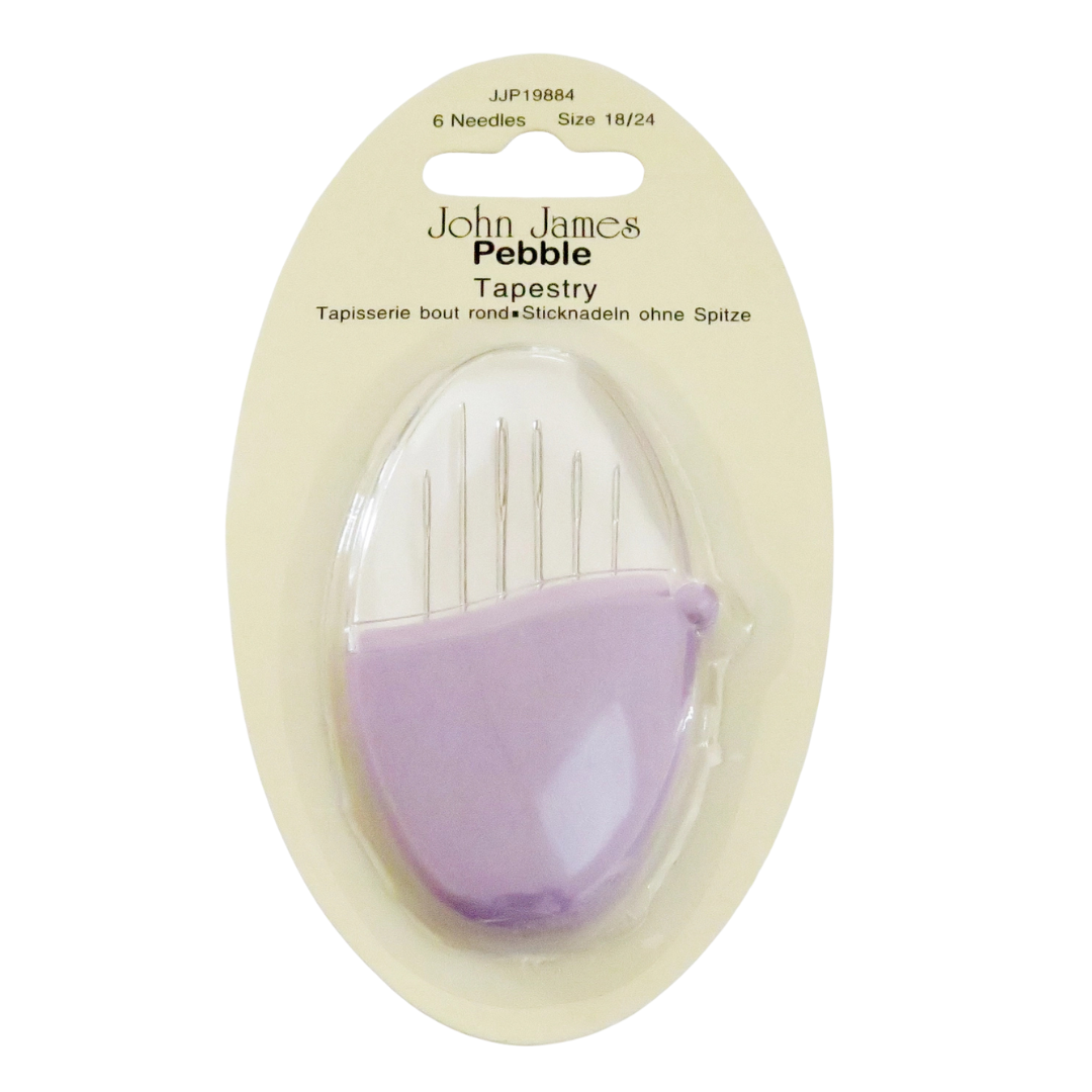 Stramajnåler uten spiss 6 stk str 18/24 Pebble