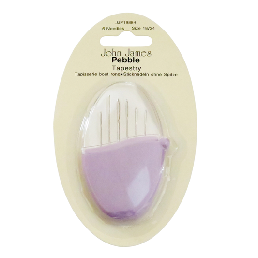 Stramajnåler uten spiss 6 stk str 18/24 Pebble