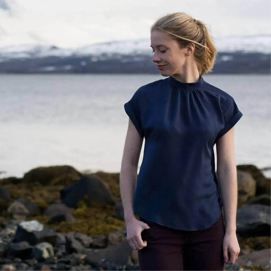Symønster Tulip Topp Dame (Str 30-54) - Wardrobe by me