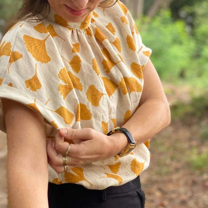 Symønster Tulip Topp Dame (Str 30-54) - Wardrobe by me